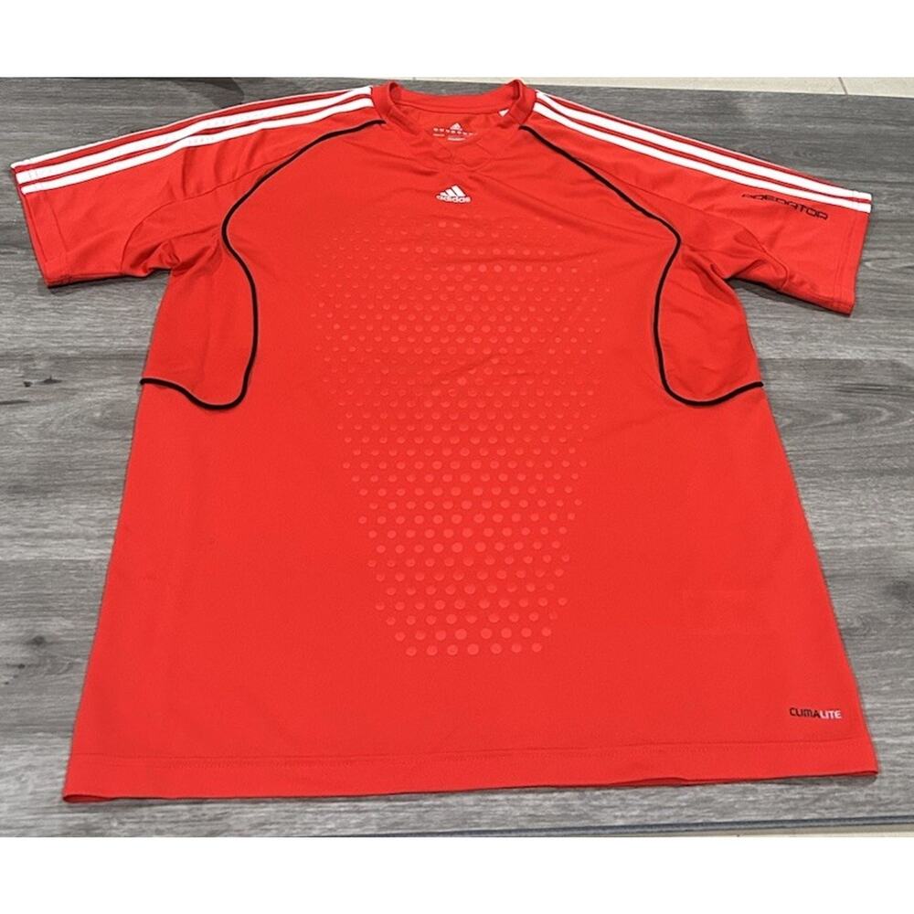 Adidas Predator Red/Black 2006 Training Jersey Size L Men’s Only